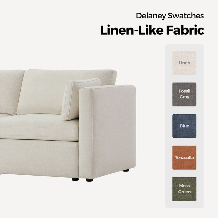 Échantillons de canapés Delaney