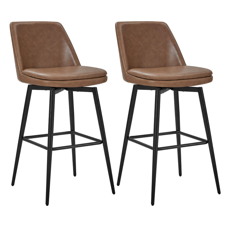 Tabouret de bar et de comptoir pivotant Eli