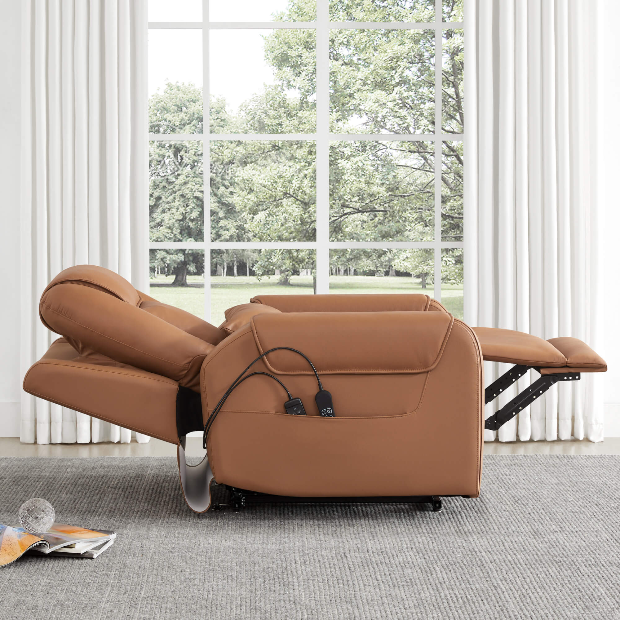 Fauteuil inclinable à position infinie Davin Power Lift Assist