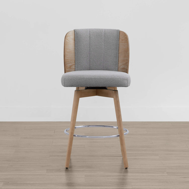 Tabouret de comptoir pivotant Gianna