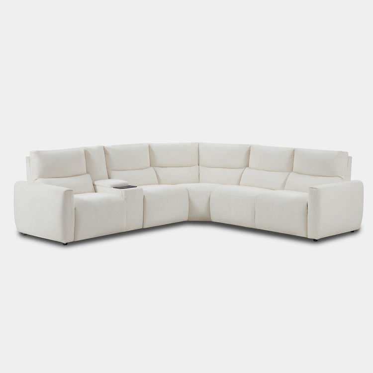 Skyline 5-Seat Zero Gravity Reclining Sectional sofa with Power Headrest