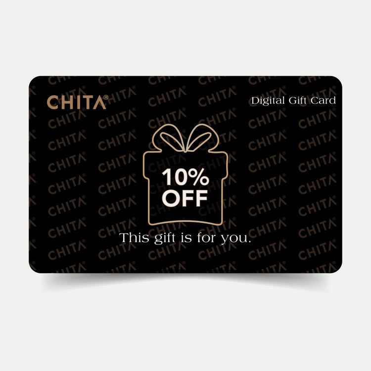 CHITA Living digital gift card with 10% off promotion - CHITA Living