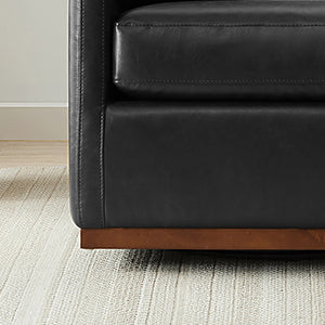 Fauteuil d'appoint pivotant moderne Henry 