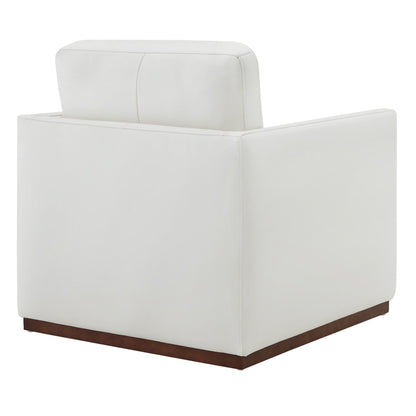 Fauteuil d'appoint pivotant moderne Henry 