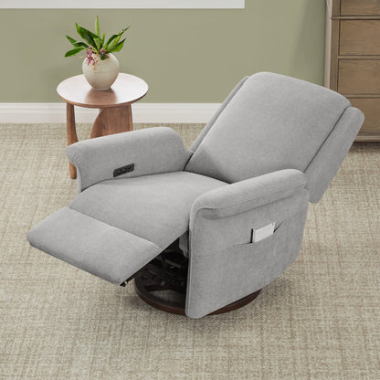 Fauteuil inclinable pivotant et motorisé Mila pour chambre d'enfant