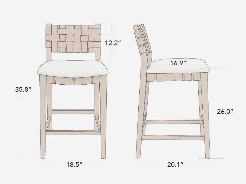 Product dimensions