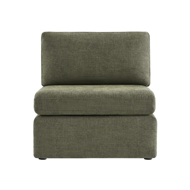 Fauteuil modulaire sans accoudoirs Delaney / Canapé 2 places sans accoudoirs