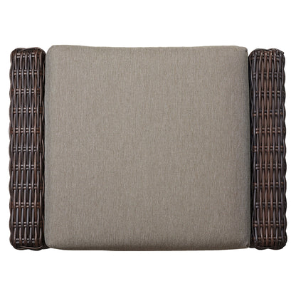 Ensemble de patio extérieur en rotin Elara 5 pièces