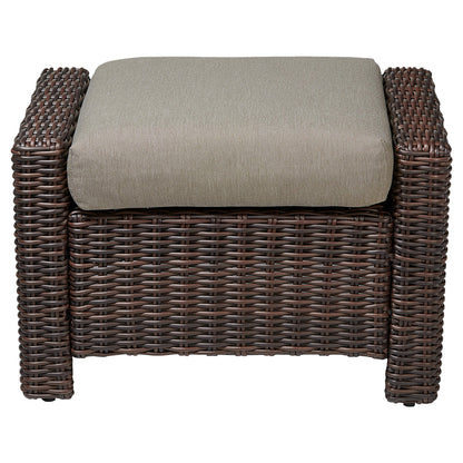 Ensemble de patio extérieur en rotin Elara 5 pièces