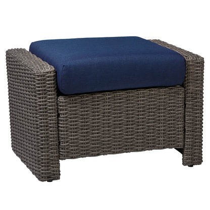 Ensemble de patio extérieur en rotin Elara 5 pièces