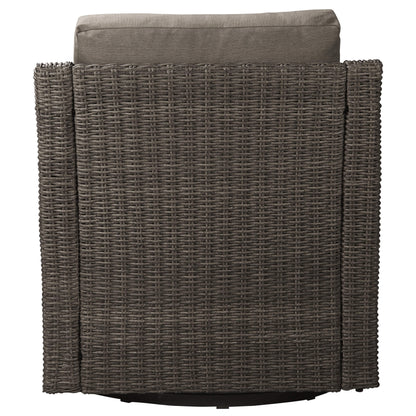 Ensemble de patio extérieur en rotin Elara 5 pièces