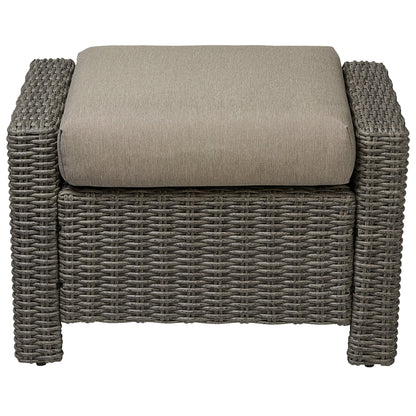 Ensemble de patio extérieur en rotin Elara 5 pièces