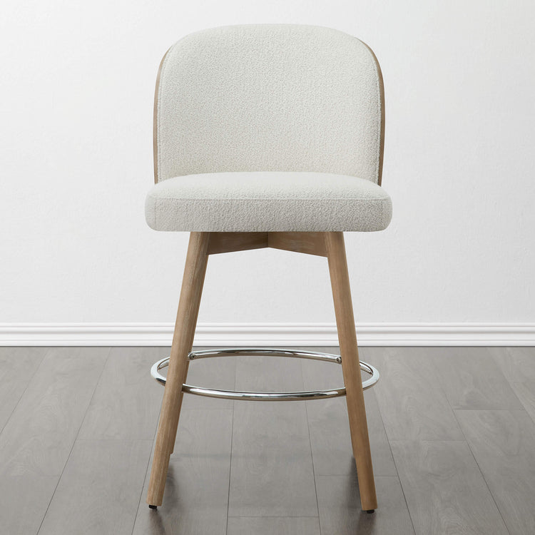 Tabouret de comptoir pivotant Gianna