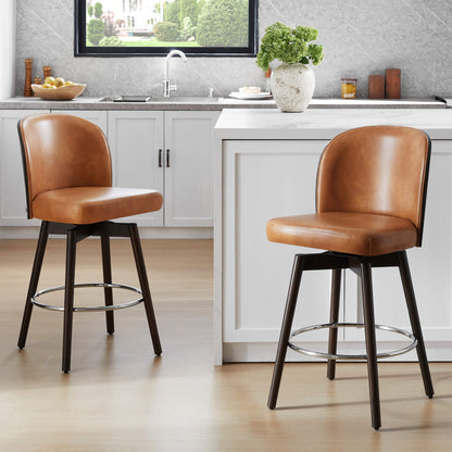 Tabouret de comptoir pivotant Gianna