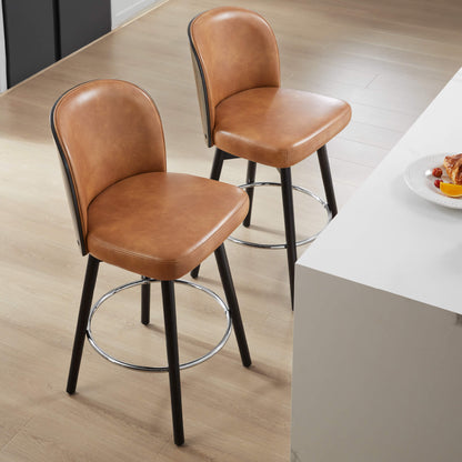 Tabouret de comptoir pivotant Gianna
