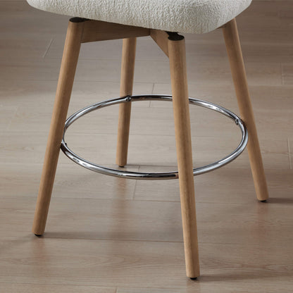 Tabouret de comptoir pivotant Gianna