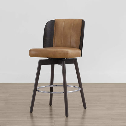 Tabouret de comptoir pivotant Gianna