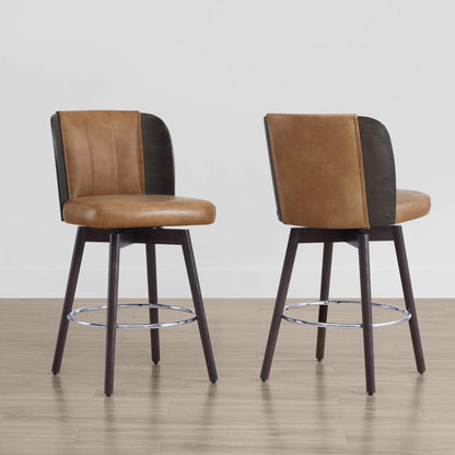 Tabouret de comptoir pivotant Gianna