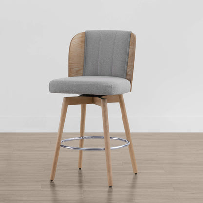 Tabouret de comptoir pivotant Gianna