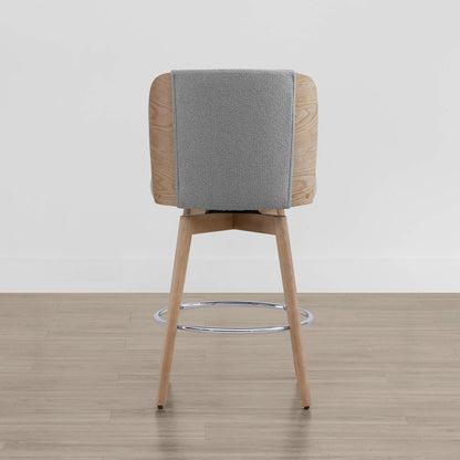 Tabouret de comptoir pivotant Gianna