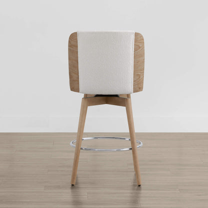 Tabouret de comptoir pivotant Gianna