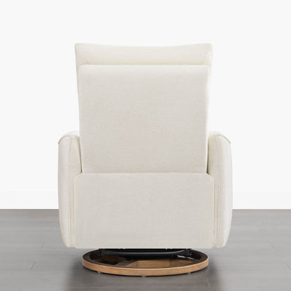 Janice Power Swivel Nursery Glider Recliner with Power Headrest