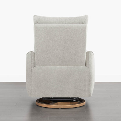 Janice Power Swivel Nursery Glider Recliner with Power Headrest