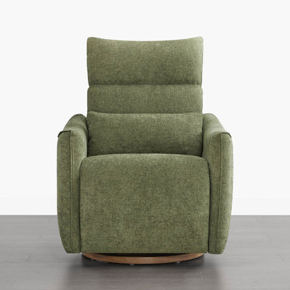 Janice Power Swivel Nursery Glider Recliner with Power Headrest