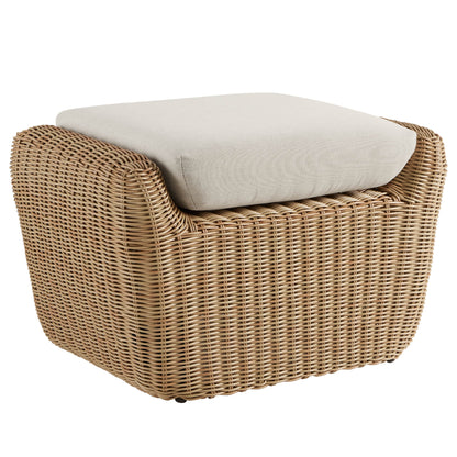 Ensemble de patio extérieur en osier Liana 5 pièces