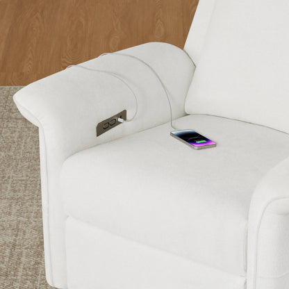 Fauteuil inclinable pivotant et motorisé Mila pour chambre d'enfant