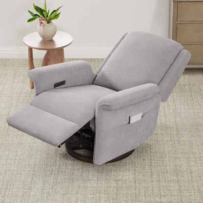 Fauteuil inclinable pivotant et motorisé Mila pour chambre d'enfant