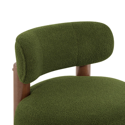 Fauteuil d'appoint Shauna Modern Plush Faux Sherpa 