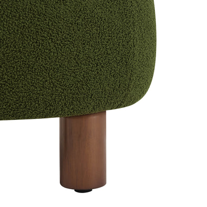 Fauteuil d'appoint Shauna Modern Plush Faux Sherpa 