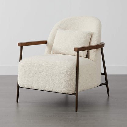 Fauteuil d'appoint moderne Teddi
