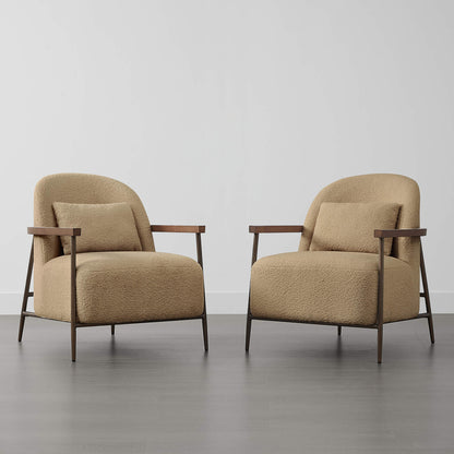 Fauteuil d'appoint moderne Teddi