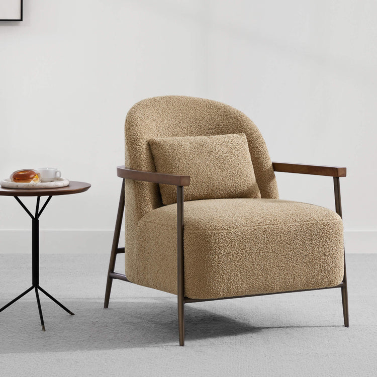 Fauteuil d'appoint moderne Teddi