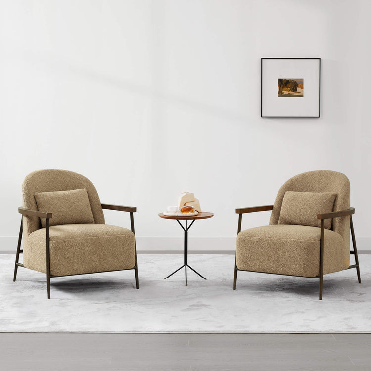 Fauteuil d'appoint moderne Teddi