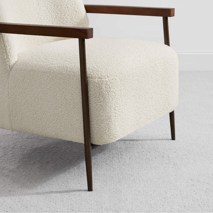 Fauteuil d'appoint moderne Teddi