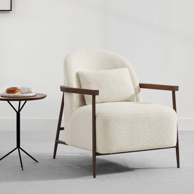 Fauteuil d'appoint moderne Teddi