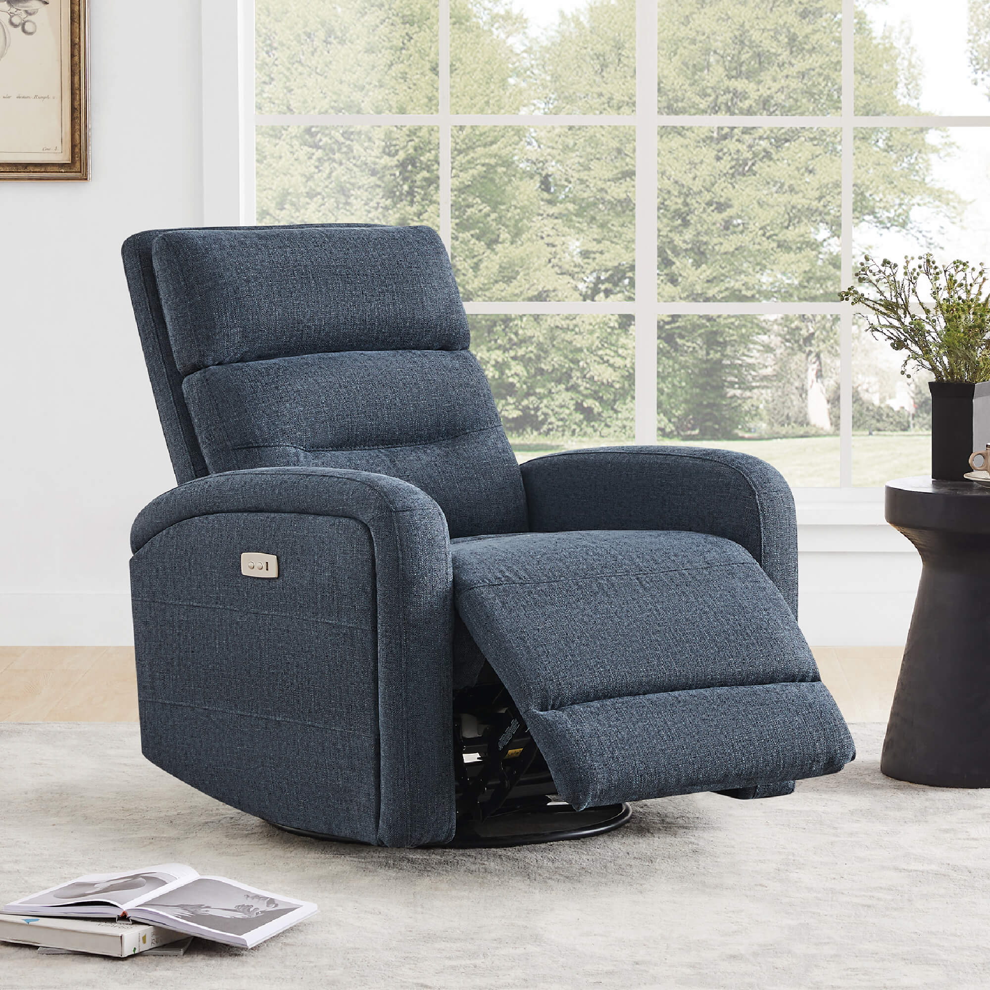 Fauteuil inclinable pivotant et électrique Theo