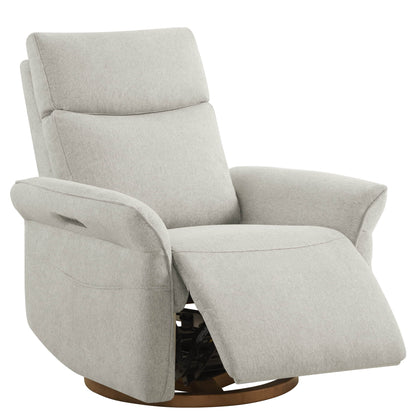 Fauteuil inclinable pivotant et électrique moderne Vinca avec lombaire et appui-tête électriques