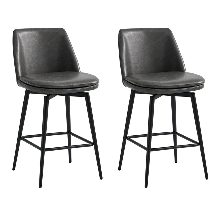 Tabouret de bar et de comptoir pivotant Eli