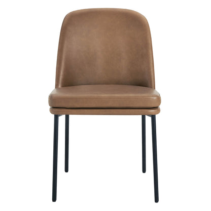Golda Dining Chair With Metal Base