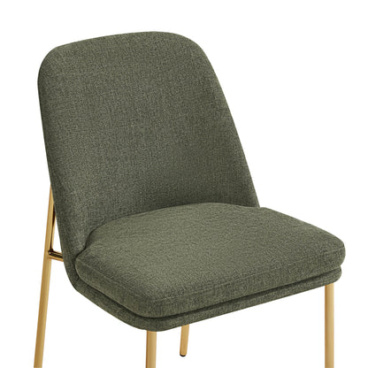 Golda Dining Chair With Metal Base
