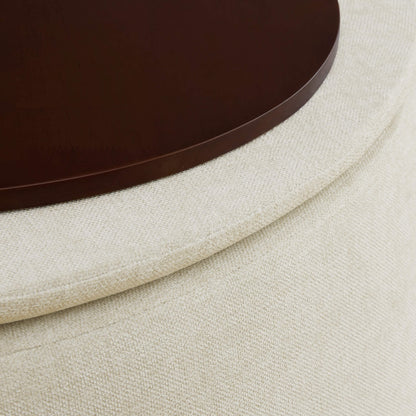 Twin Stone-shaped Storage Modern Ottoman
