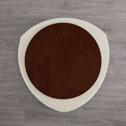 Twin Stone-shaped Storage Modern Ottoman