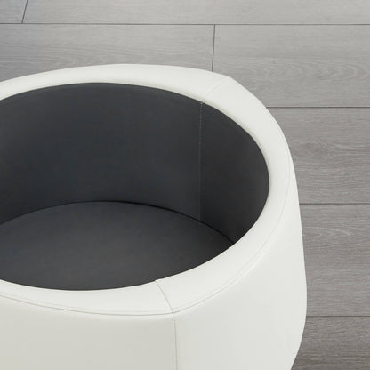 Twin Stone-shaped Storage Modern Ottoman