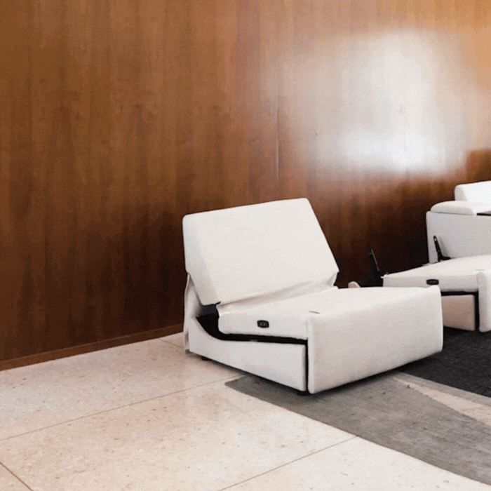 Canapé inclinable modulaire zéro gravité Ohana 5 places