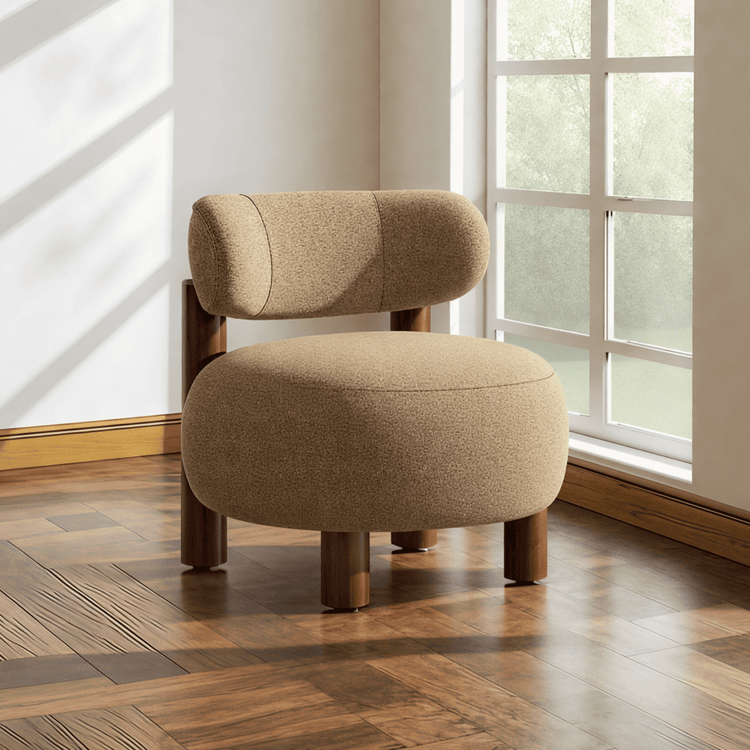 Fauteuil d'appoint Shauna Modern Plush Faux Sherpa 