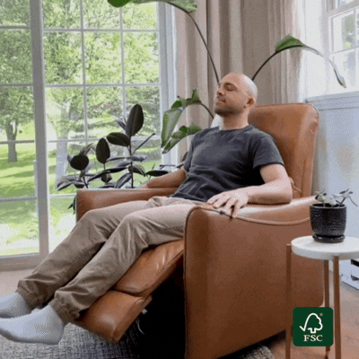 Fauteuil inclinable pivotant et électrique moderne Tracee